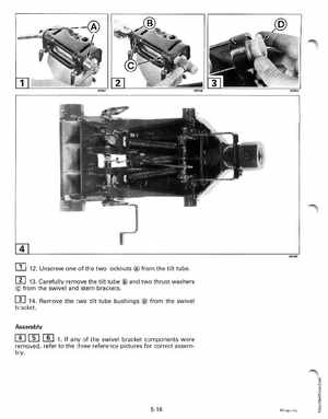 2000 Johnson/Evinrude SS 25, 35 3-Cylinder outboards Service Manual, Page 174