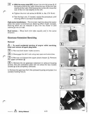 2000 Johnson/Evinrude SS 25, 35 3-Cylinder outboards Service Manual, Page 200