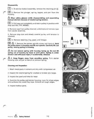 2000 Johnson/Evinrude SS 25, 35 3-Cylinder outboards Service Manual, Page 207