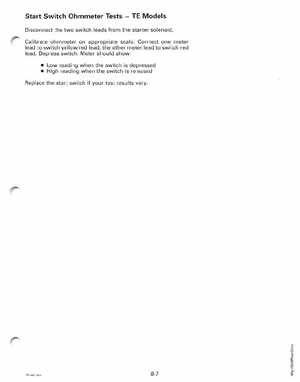 2000 Johnson/Evinrude SS 25, 35 3-Cylinder outboards Service Manual, Page 216
