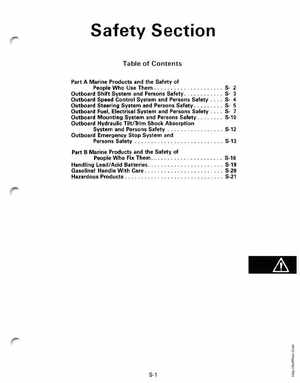 2000 Johnson/Evinrude SS 25, 35 3-Cylinder outboards Service Manual, Page 236