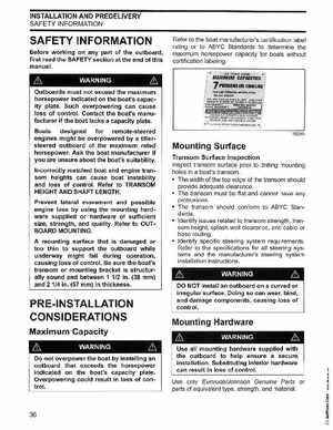 2002/2003 Johnson SN/ST 2 Stroke 3.5, 6 8 HP Outboards Service Manual, PN 5005466, Page 37