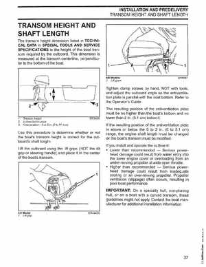 2002/2003 Johnson SN/ST 2 Stroke 3.5, 6 8 HP Outboards Service Manual, PN 5005466, Page 38