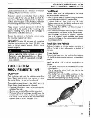 2002/2003 Johnson SN/ST 2 Stroke 3.5, 6 8 HP Outboards Service Manual, PN 5005466, Page 40