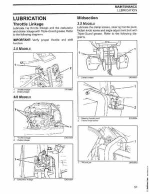2002/2003 Johnson SN/ST 2 Stroke 3.5, 6 8 HP Outboards Service Manual, PN 5005466, Page 52