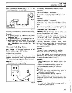 2002/2003 Johnson SN/ST 2 Stroke 3.5, 6 8 HP Outboards Service Manual, PN 5005466, Page 84