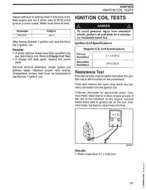 2002/2003 Johnson SN/ST 2 Stroke 3.5, 6 8 HP Outboards Service Manual, PN 5005466, Page 88