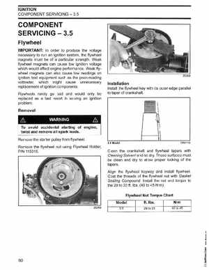2002/2003 Johnson SN/ST 2 Stroke 3.5, 6 8 HP Outboards Service Manual, PN 5005466, Page 91