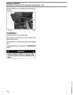 2002/2003 Johnson SN/ST 2 Stroke 3.5, 6 8 HP Outboards Service Manual, PN 5005466, Page 111