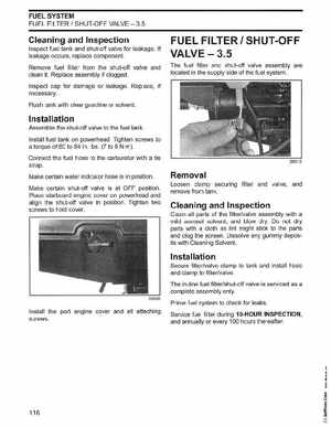 2002/2003 Johnson SN/ST 2 Stroke 3.5, 6 8 HP Outboards Service Manual, PN 5005466, Page 117