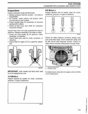 2002/2003 Johnson SN/ST 2 Stroke 3.5, 6 8 HP Outboards Service Manual, PN 5005466, Page 120