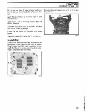 2002/2003 Johnson SN/ST 2 Stroke 3.5, 6 8 HP Outboards Service Manual, PN 5005466, Page 132