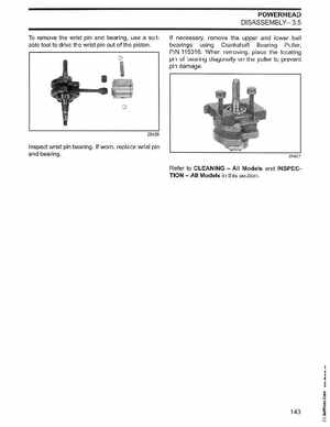 2002/2003 Johnson SN/ST 2 Stroke 3.5, 6 8 HP Outboards Service Manual, PN 5005466, Page 144