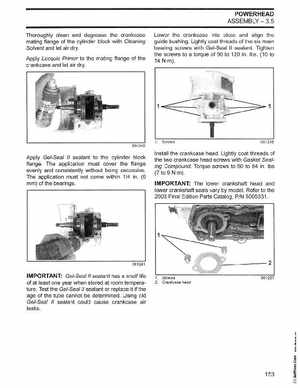 2002/2003 Johnson SN/ST 2 Stroke 3.5, 6 8 HP Outboards Service Manual, PN 5005466, Page 154