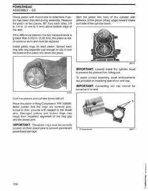 2002/2003 Johnson SN/ST 2 Stroke 3.5, 6 8 HP Outboards Service Manual, PN 5005466, Page 157