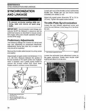 2003 Johnson ST 55 HP WRL 2 Stroke Commercial Service Manual, PN 5005483, Page 55
