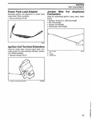 2003 Johnson ST 55 HP WRL 2 Stroke Commercial Service Manual, PN 5005483, Page 76