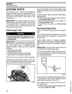 2003 Johnson ST 55 HP WRL 2 Stroke Commercial Service Manual, PN 5005483, Page 77