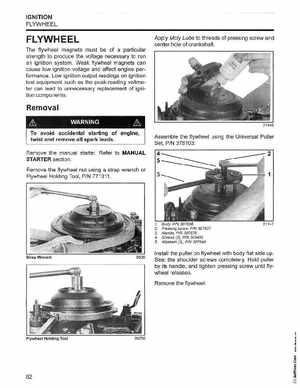 2003 Johnson ST 55 HP WRL 2 Stroke Commercial Service Manual, PN 5005483, Page 83