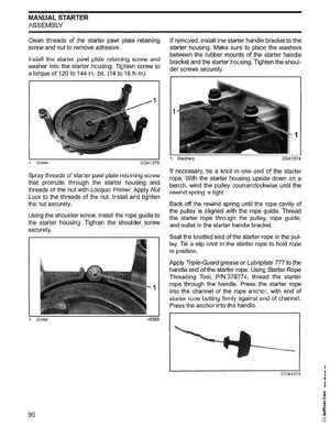 2003 Johnson ST 55 HP WRL 2 Stroke Commercial Service Manual, PN 5005483, Page 97