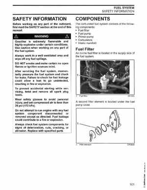 2003 Johnson ST 55 HP WRL 2 Stroke Commercial Service Manual, PN 5005483, Page 102