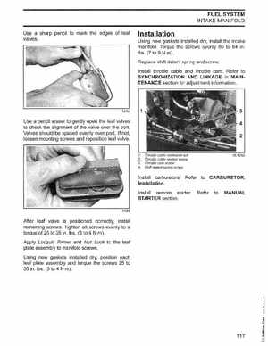 2003 Johnson ST 55 HP WRL 2 Stroke Commercial Service Manual, PN 5005483, Page 118
