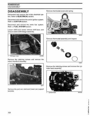2003 Johnson ST 55 HP WRL 2 Stroke Commercial Service Manual, PN 5005483, Page 129