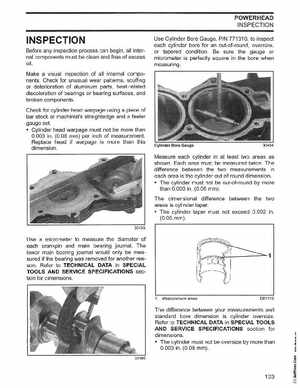 2003 Johnson ST 55 HP WRL 2 Stroke Commercial Service Manual, PN 5005483, Page 134