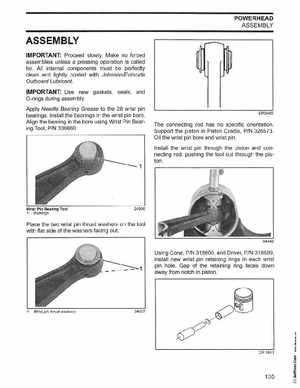 2003 Johnson ST 55 HP WRL 2 Stroke Commercial Service Manual, PN 5005483, Page 136