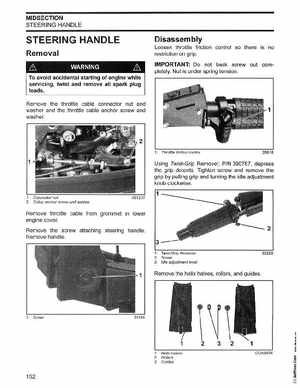 2003 Johnson ST 55 HP WRL 2 Stroke Commercial Service Manual, PN 5005483, Page 153