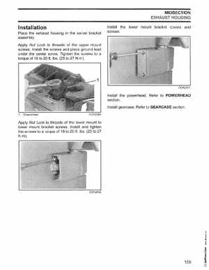 2003 Johnson ST 55 HP WRL 2 Stroke Commercial Service Manual, PN 5005483, Page 160