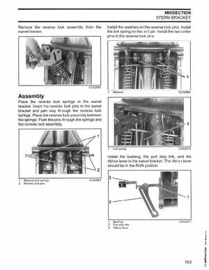2003 Johnson ST 55 HP WRL 2 Stroke Commercial Service Manual, PN 5005483, Page 164