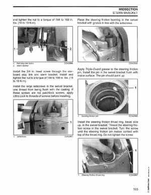 2003 Johnson ST 55 HP WRL 2 Stroke Commercial Service Manual, PN 5005483, Page 166