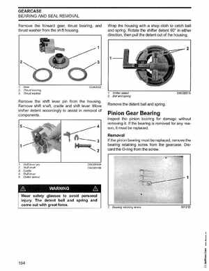 2003 Johnson ST 55 HP WRL 2 Stroke Commercial Service Manual, PN 5005483, Page 185