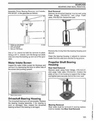 2003 Johnson ST 55 HP WRL 2 Stroke Commercial Service Manual, PN 5005483, Page 186
