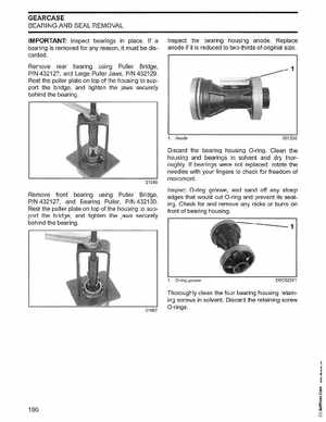 2003 Johnson ST 55 HP WRL 2 Stroke Commercial Service Manual, PN 5005483, Page 187