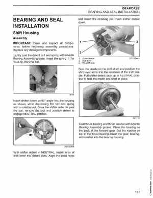 2003 Johnson ST 55 HP WRL 2 Stroke Commercial Service Manual, PN 5005483, Page 188
