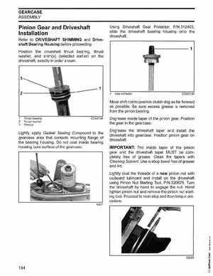 2003 Johnson ST 55 HP WRL 2 Stroke Commercial Service Manual, PN 5005483, Page 195