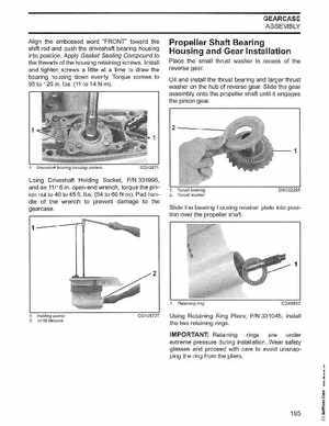2003 Johnson ST 55 HP WRL 2 Stroke Commercial Service Manual, PN 5005483, Page 196