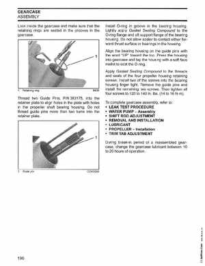 2003 Johnson ST 55 HP WRL 2 Stroke Commercial Service Manual, PN 5005483, Page 197