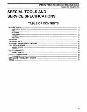 2003 Johnson ST 6/8 HP 4 Stroke Outboards Service Manual, PN 5005471, Page 16