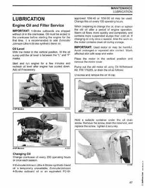2003 Johnson ST 6/8 HP 4 Stroke Outboards Service Manual, PN 5005471, Page 48