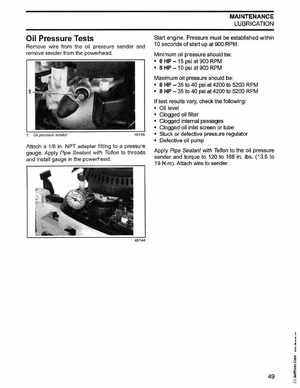 2003 Johnson ST 6/8 HP 4 Stroke Outboards Service Manual, PN 5005471, Page 50