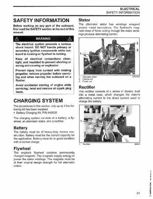 2003 Johnson ST 6/8 HP 4 Stroke Outboards Service Manual, PN 5005471, Page 62