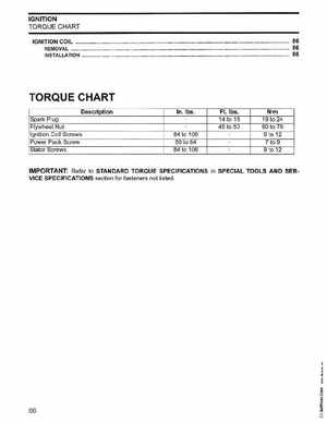 2003 Johnson ST 6/8 HP 4 Stroke Outboards Service Manual, PN 5005471, Page 67