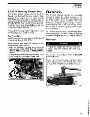 2003 Johnson ST 6/8 HP 4 Stroke Outboards Service Manual, PN 5005471, Page 80