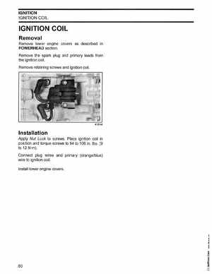 2003 Johnson ST 6/8 HP 4 Stroke Outboards Service Manual, PN 5005471, Page 87