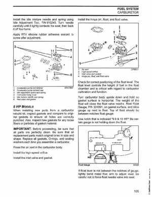 2003 Johnson ST 6/8 HP 4 Stroke Outboards Service Manual, PN 5005471, Page 106