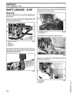 2003 Johnson ST 6/8 HP 4 Stroke Outboards Service Manual, PN 5005471, Page 117
