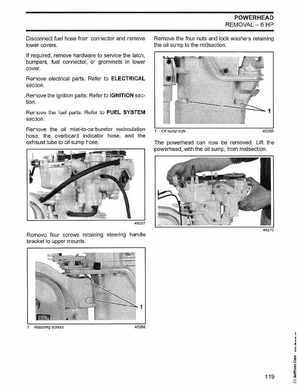 2003 Johnson ST 6/8 HP 4 Stroke Outboards Service Manual, PN 5005471, Page 120